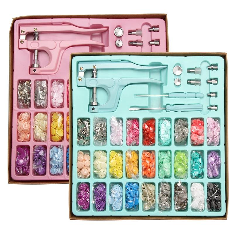 Eyelets Handheld Pliers T5/T8 Resin Metal Snap Press Buttons Installation Tool Set Factory Supply