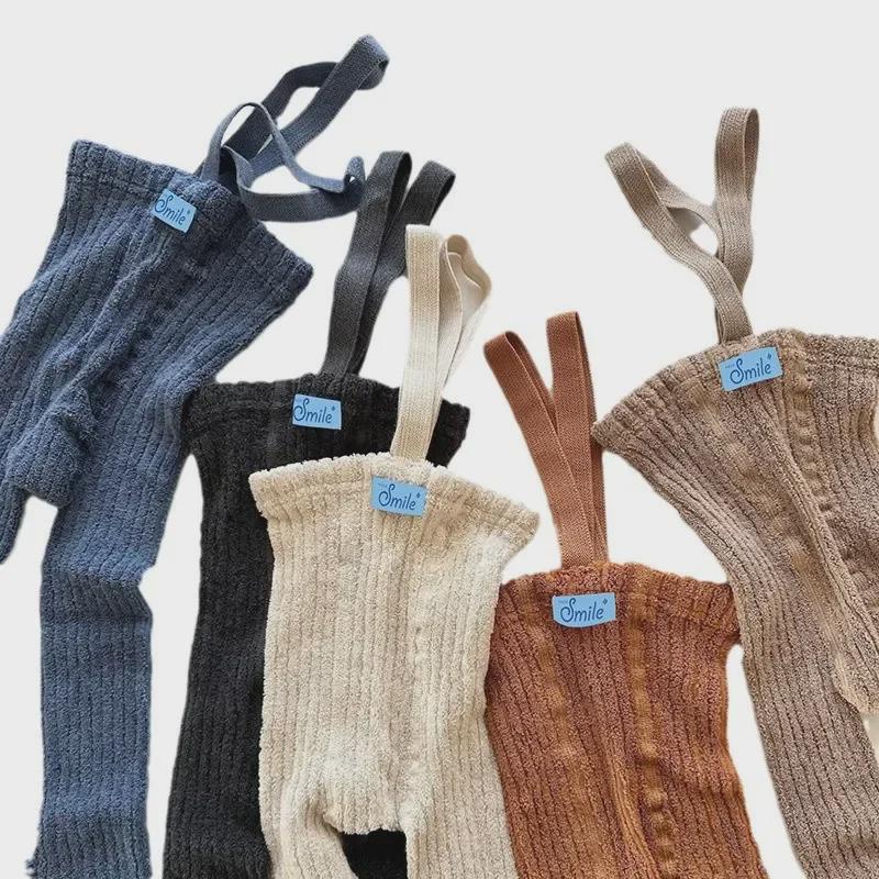 2025 Children's Warm Weightlifting Overalls: Stylish Autumn/Winter Pants for Boys and Girls