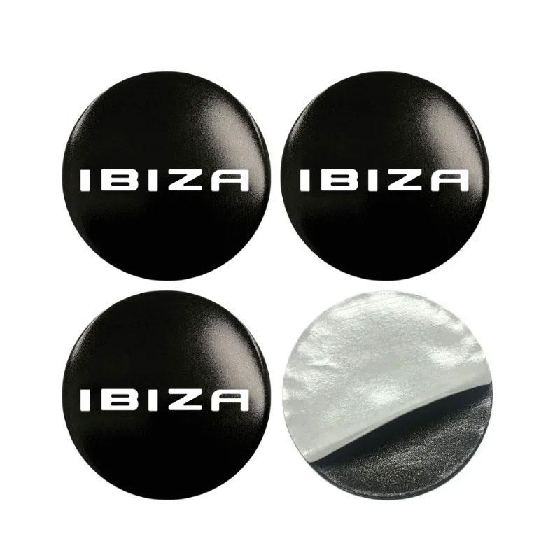 vhzh5 Sticker-resistant, not easy to drop, scratch-proof car hub cover sticker, car badge logo sticker For seat ibiza Car Accessories