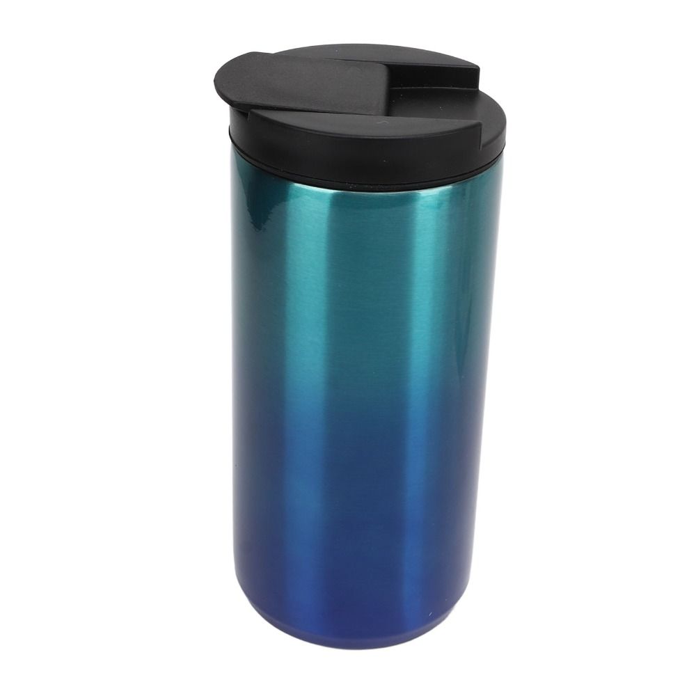 201 Shell Insulated Coffee Mug Gradient Water Bottle Durable Travel Tumbler  Camping