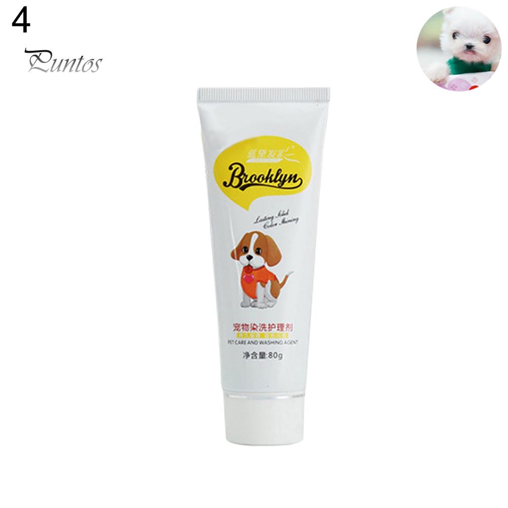 Нетоксичная краска для шерсти питомцев для собак и кошек - 80 г, временная и смываемая