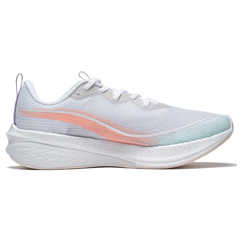 Li Ning Red Hare 6 Pro Универсальные износостойкие дышащие низкие кроссовки для бега Женские Белые ARMT014-4
