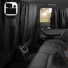 3Pcs Car Privacy Curtains Set Universal Taxi Car Divider Curtain Blackout Curtains for Kids Baby Travel Camping Sleeping