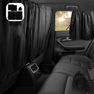 3 шт. комплект штор для конфиденциальности автомобиля, универсальная разделительная занавеска для автомобиля такси, плотные шторы для детей, детские путешествия, кемпинг, сон