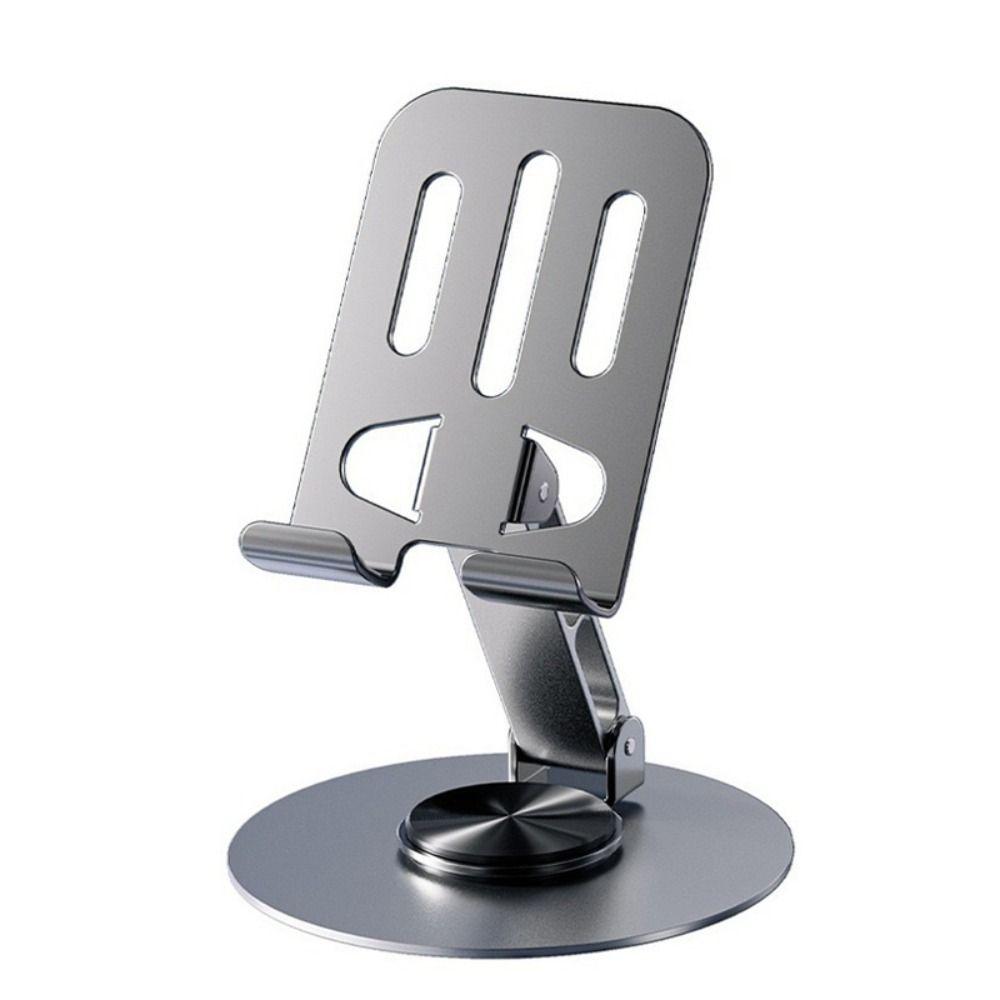 Демпфирующий дизайн настольная подставка сплав материала плоский кронштейн новый держатель мобильного телефона