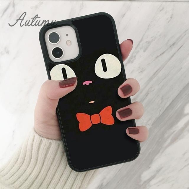 Чехол для телефона Kikis с изображением кота для iPhone 11, 12, 13, 14 Pro Max mini XR XS SE 2020, 6, 7, 8 Plus, Samsung Galaxy S21 S22