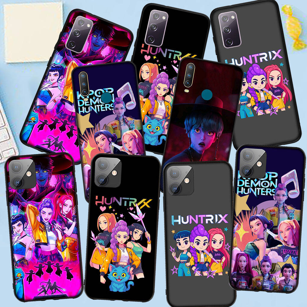 Phone Case for iPhone 17 16 15 Plus Huawei P30 P20 Lite Redmi Note 14 12 11 13 Pro Max OPPO A60 A80 A40 A18 A38 Mira Jinu KPop Zoey Demon Rumi Hunter