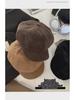 Женская бархатная восьмиугольная кепка Newsboy в корейском стиле — ретро и элегантный берет на осень/зиму