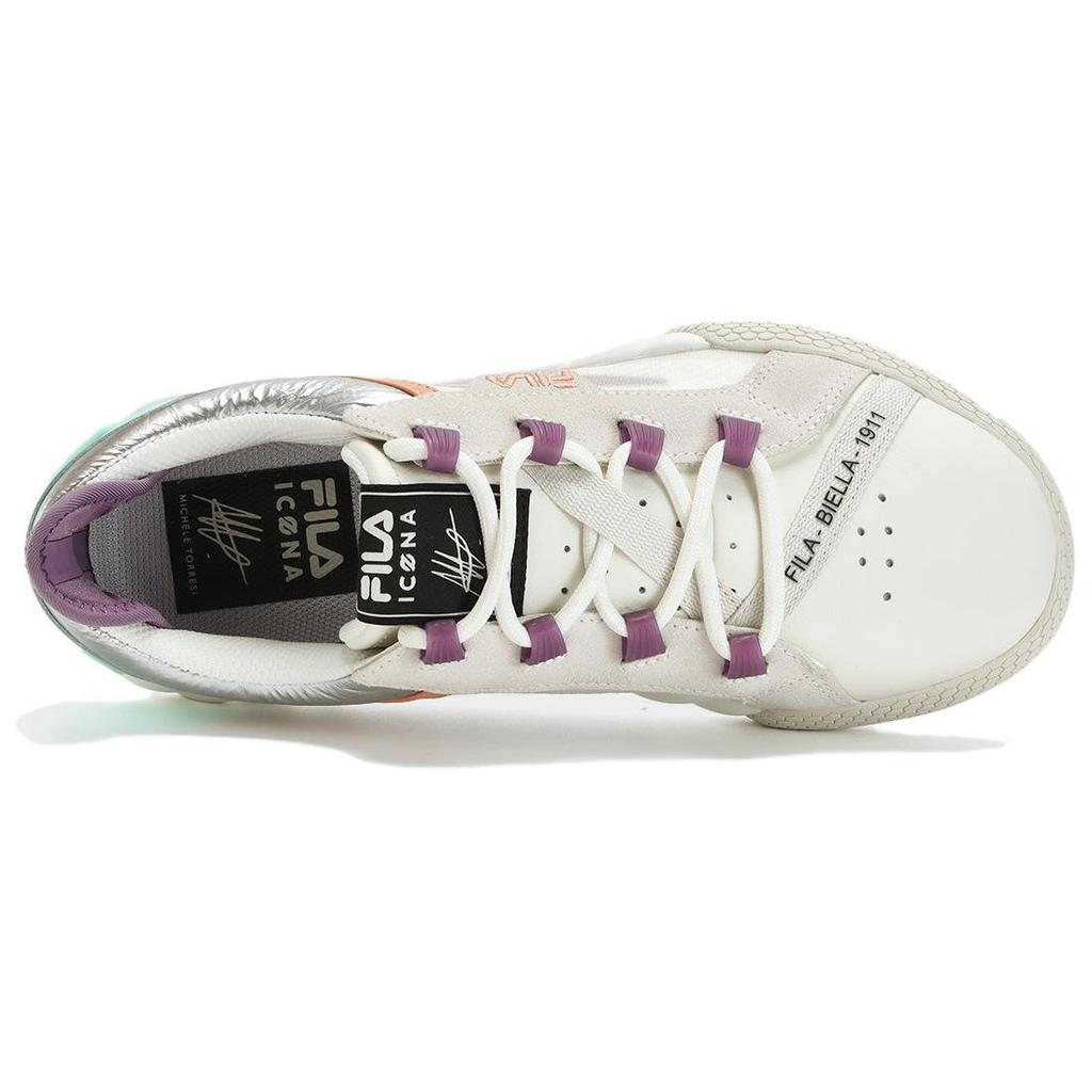 Fila Campo Lightweight Comfortable Low-Top Sneakers Women Sneakers Off-White F12W333201FSC