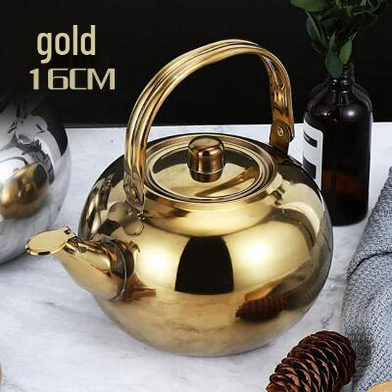 Большой stainless steel чайник для ресторанов и улицы