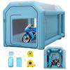VEVOR Portable Inflatable Paint Booth, 396.24 x 243.8 x 243.8 cm Inflatable Spray Booth, Car Paint Tent w/ Air Filter System & 2 Blowers