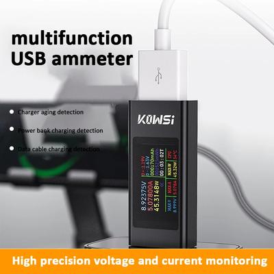 Измерительные приборы для электрики – USB тестеры