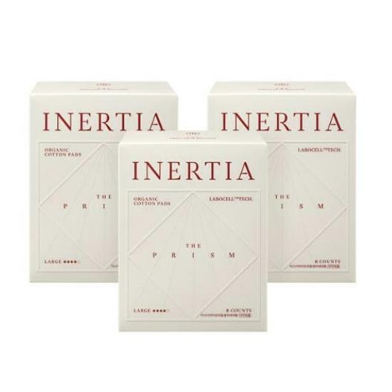 inertia Комплект органических гигиенических салфеток, 3 вида, выберите 1