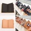 Kraft Paper Idol Photo Card Holder Folding Type Diy Photo Album Accordion Photo Album  Gifts