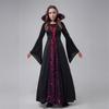 Halloween Vampire Demon Court Queen Witch Masquerade Cosplay Parent-Child Dress