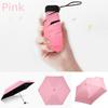 Parasol Portable Sunscreen Anti-UV Pocket Compact Mini Umbrella Rain Umbrella 5 Fold Sun Umbrella