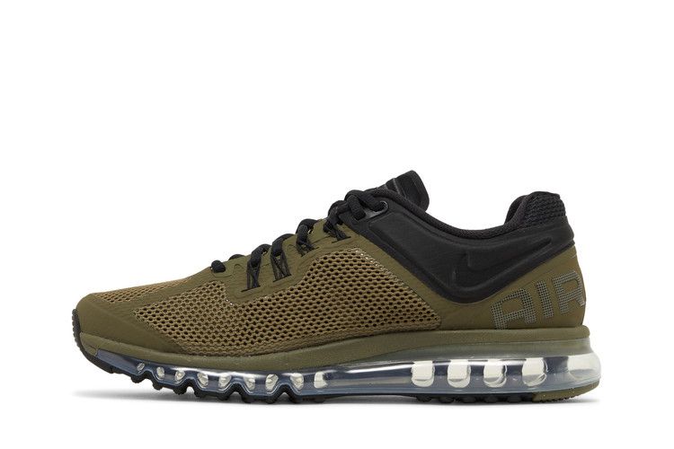 Мужские кроссовки Nike Air Max 2013 Оливковый Черный Оливковый/Черный