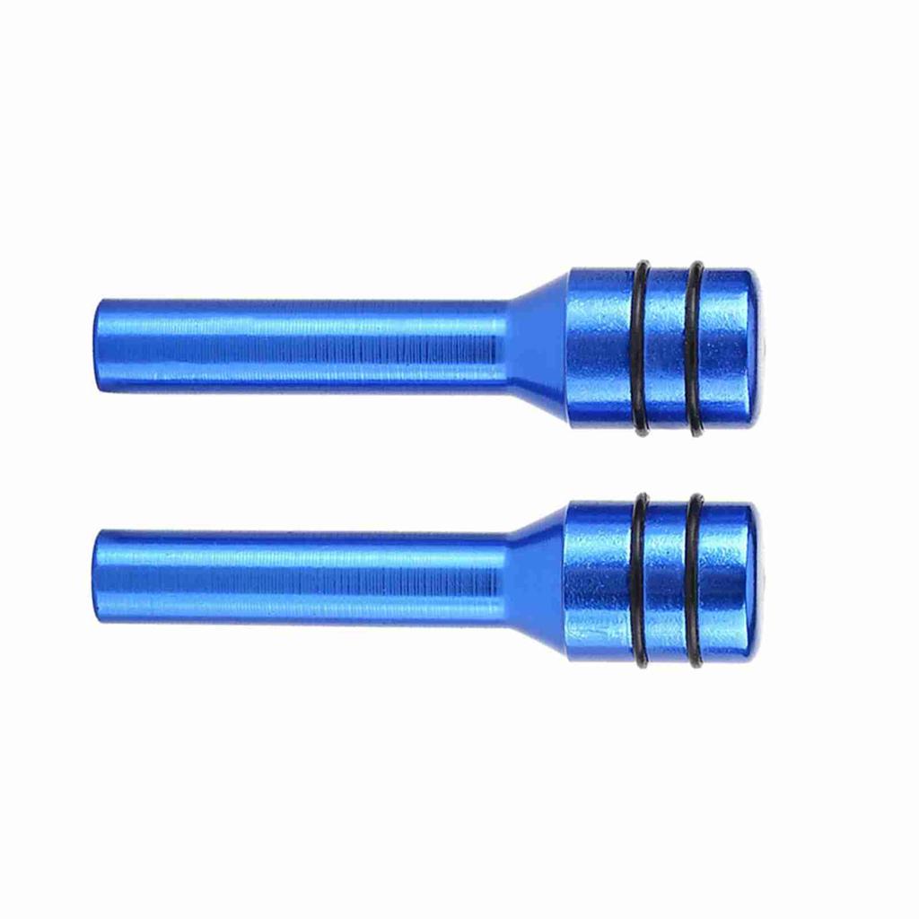 2Pcs Aluminum Alloy Universal Car Truck Interior Door Lock Knob Pull Pin Covers
