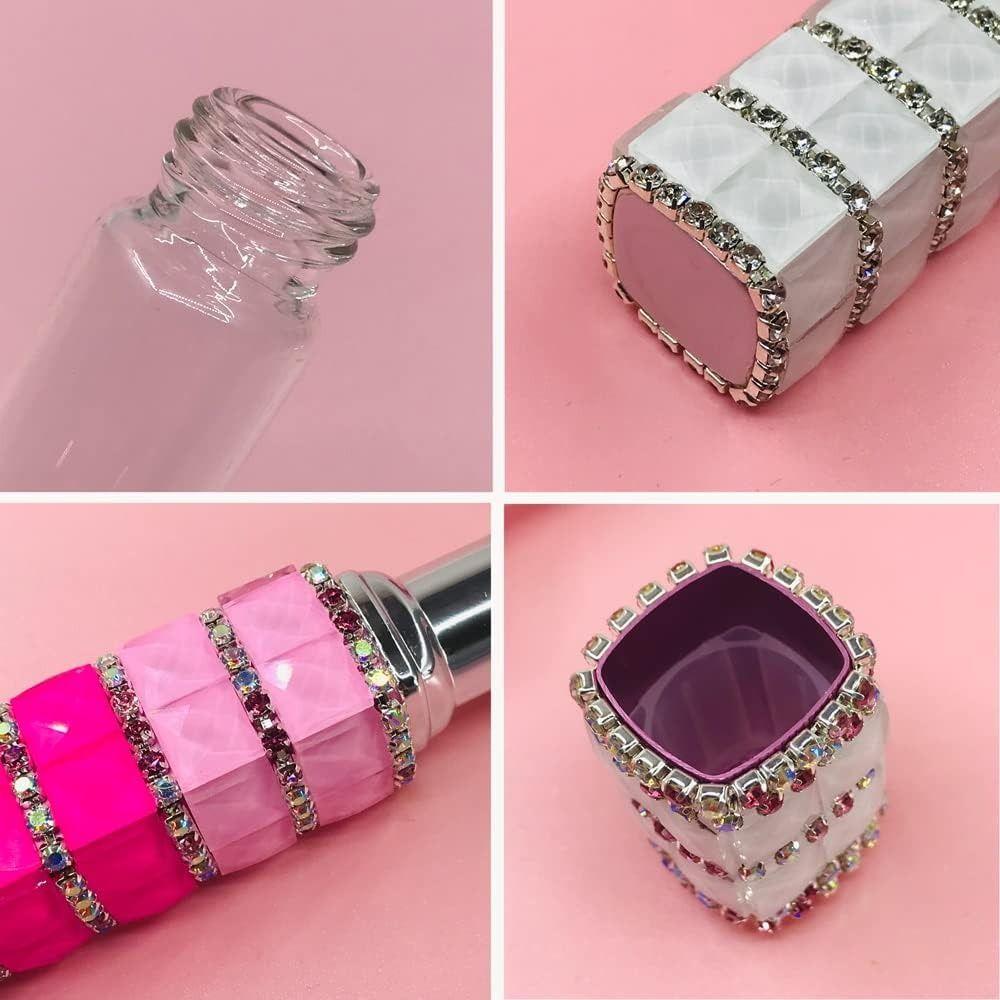 Многоразовый флакон для духов, стразы, косметический контейнер, практичный пустой атомайзер, макияж