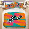 San Antonio Spirit Three-piece set(1 * duvet cover + 2 * pillowcase, without core)Christmas birthday gift Bedding set Duvet cover and pillowcase