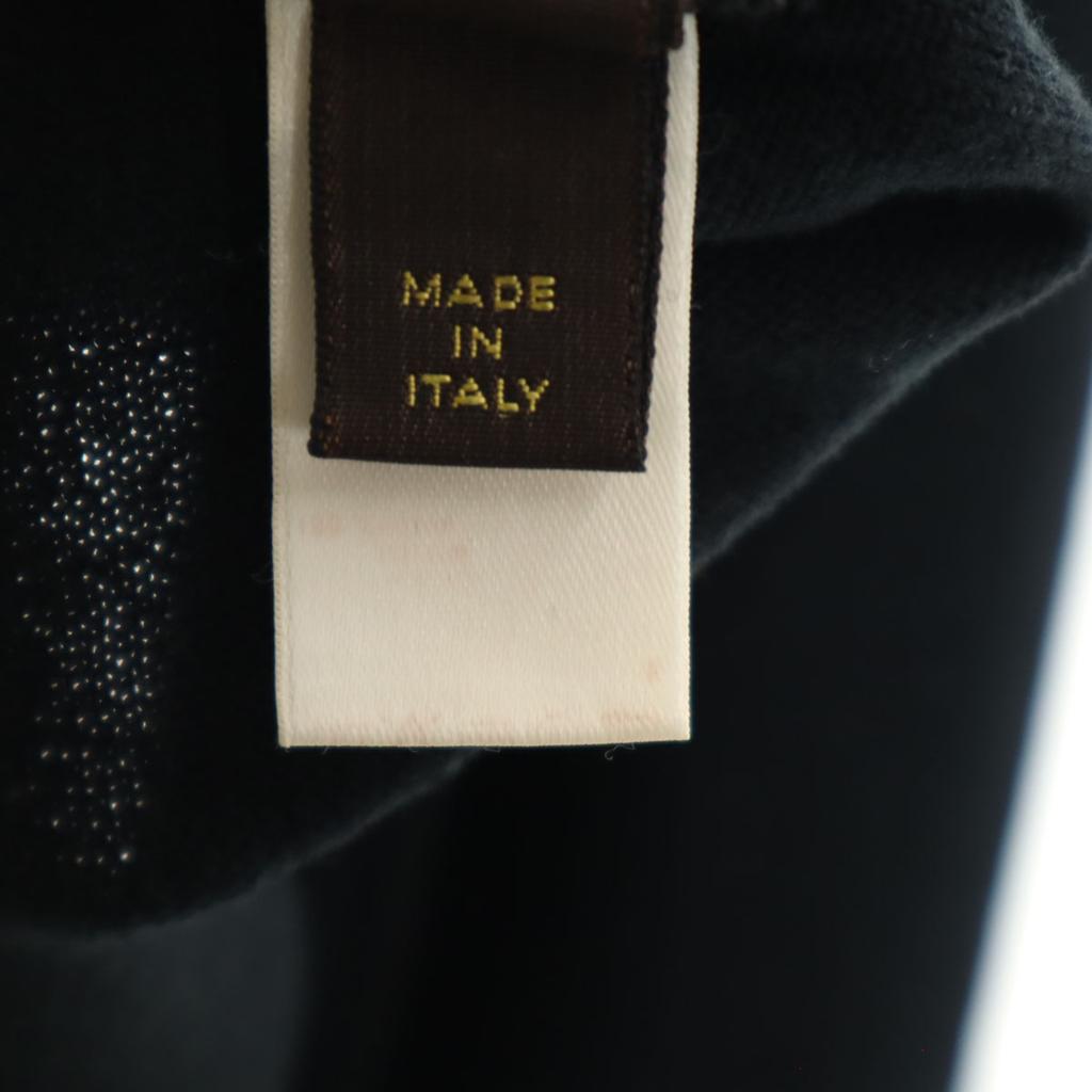 Louis Vuitton Made In Italy Long Sleeve Knit S Black Men's Used