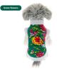 Одежда для питомцев Щенок Собака Кошка Питомец Зимняя одежда Северо-восточный Большой цветок Одежда для собак