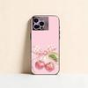 Розовые банты Чехол для телефона Для iPhone 17, 16,15,14,13,12,11 Plus,Pro Max, Другие Мягкая Черная Крышка