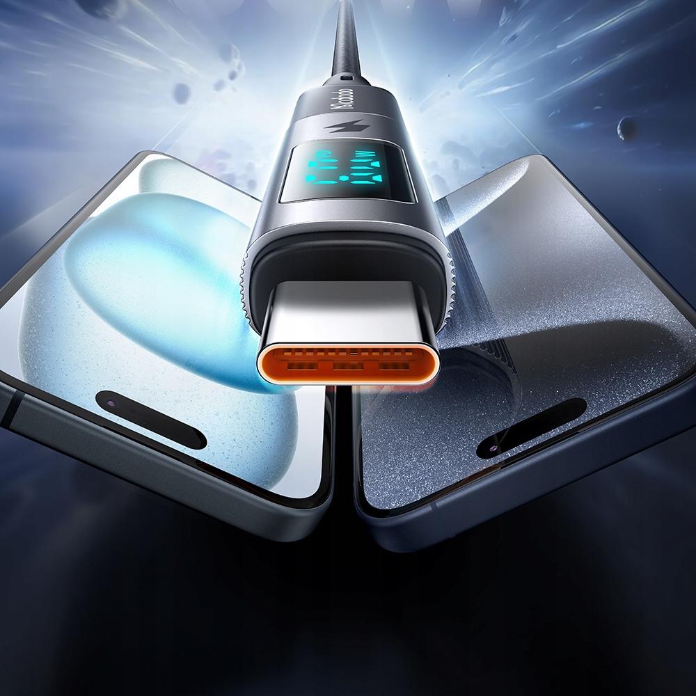 Mcdodo Usb-C Adapter Usb Type C To Lightning Iphone 60W Meter