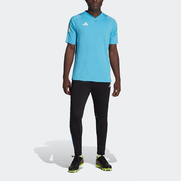 adidas Мужские синие футбольные майки умеренного прямого кроя HJ9942