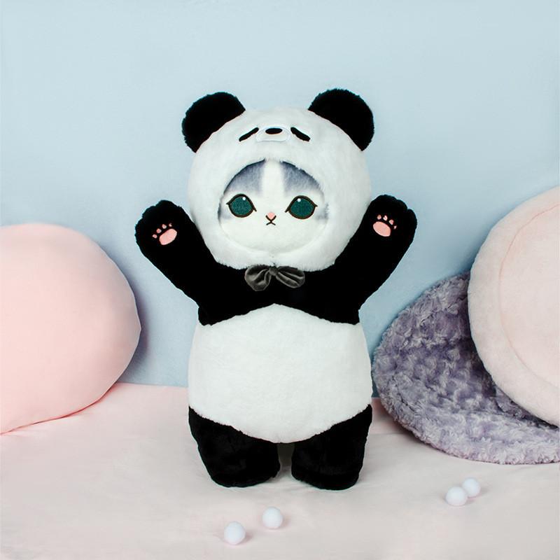 Плюшевая игрушка кошка-акула Мофусанд с набивкой из ПП хлопка для девочек и детей