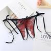 Sexy Panties Lingerie Women Open Crotch G-String Thong Embroidery Underwear Female Underpants K83