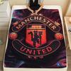 Man Utd Print FlAannel Blanket, High quality Comfortable for All Seasons, Home Decor, Warmth and Comfort