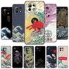 Japanese Wave Anime Dragon Case For Xiaomi Mi Redmi POCO X3 NFC GT F3 M3 10T 11T 7 7A K20 K40 Pro 11i A2 11 Lite CiVi Cover