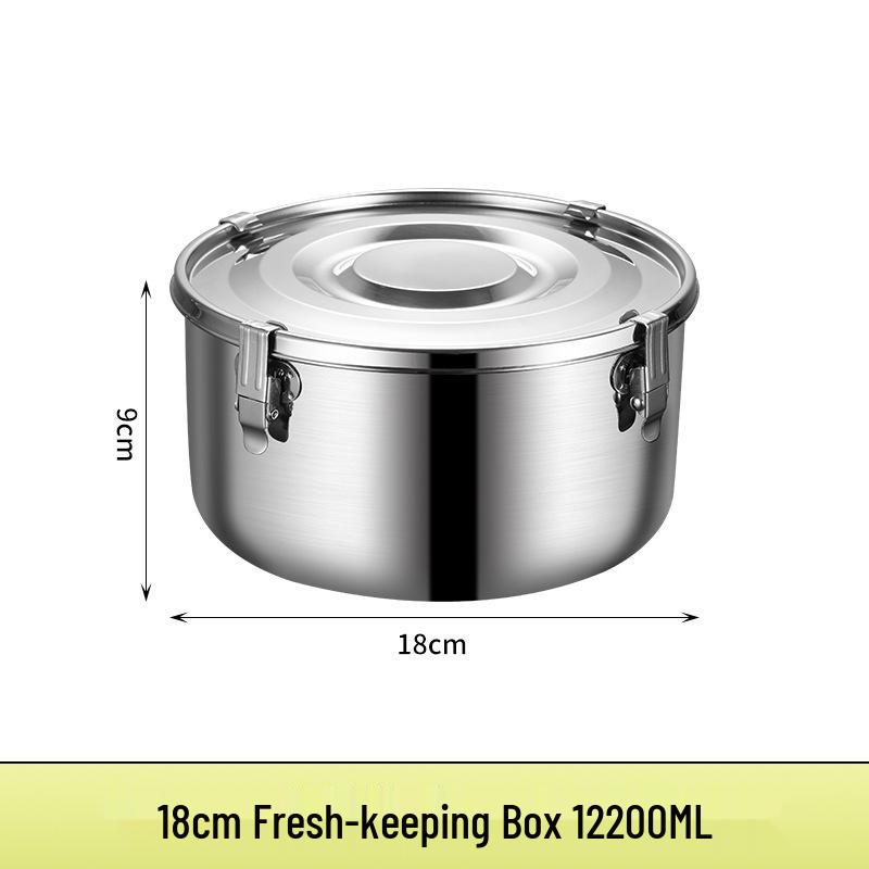 Набор корейских ланч-боксов бенто из нержавеющей стали 304 с защитой от протекания - 3 контейнера для сохранения свежести