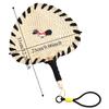 Animal Pattern Straw Woven Fan Handmade Handheld Fan Creative Decorative Fan  Home Decoration