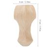 4pcs Hand Carved   Wood Furniture Legs Coffee Table TV Cabinet Sofa Foot