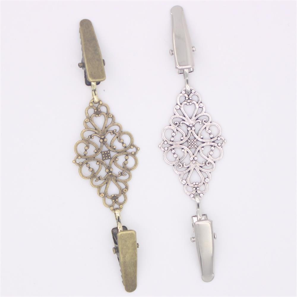 Trendy Retro Winter Sweater Blouse Pin Duck Clip Clasps Shawl Brooch Cardigan Clip
