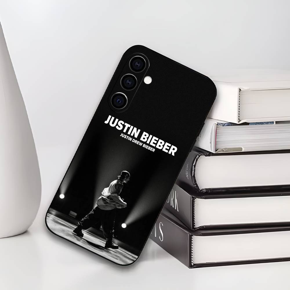 Чехол для телефона JB J-Justin B-Bieber для Samsung Galaxy A73, A72, A71, A70, A53, A52, A51, Другие Мягкий черный чехол