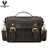 Men Leather Briefcase Large-capacity Shoulder Bag Multifunctional Sports Bag