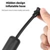 Sports Ball Pump Portable Air Pump Ball Inflator with Needle Storage Push And Pull Inflating System Hand