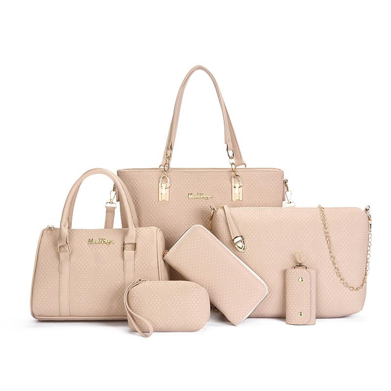 Женская сумка сумка для новой мамы и ребенка набор из шести предметов женская сумка-тоут большой вместимости на плечо сумка-мессенджер
