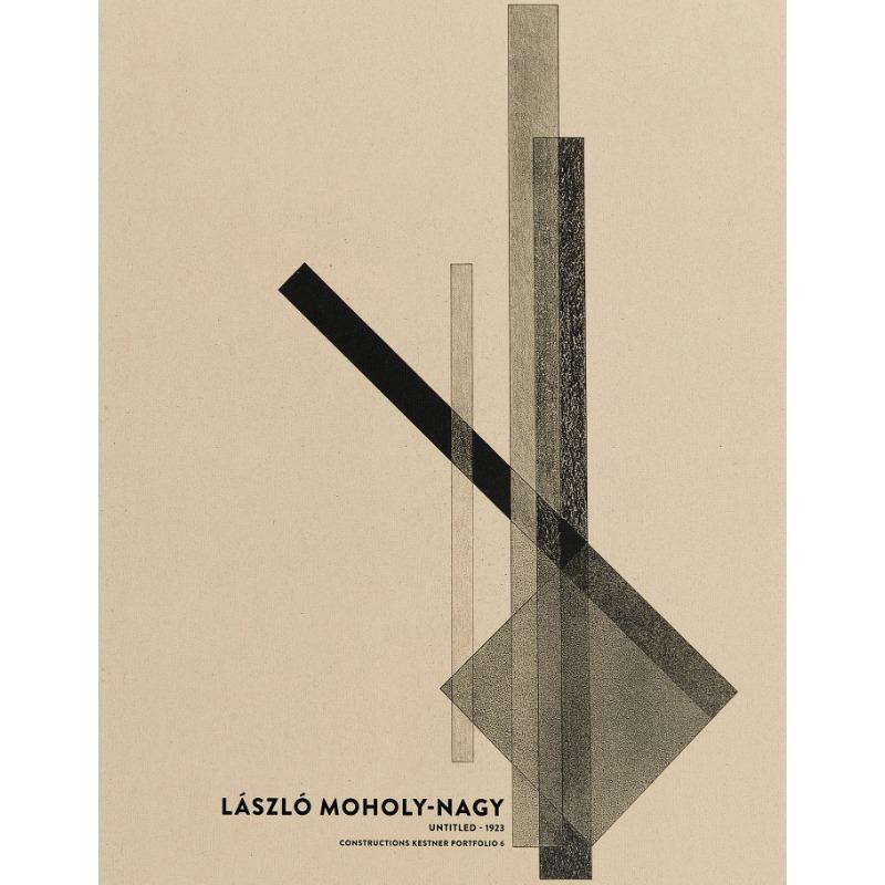 Минималистичный Мидсенчури Черно-белый Плакат Баухаус Абстракция Мохой-Надь Холст Живопись Настенное Искусство Галерея Спальня Домашний Декор