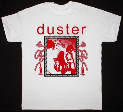 НОВАЯ Футболка Duster Band Ретро Короткий рукав Хлопок Белый Все размеры Унисекс