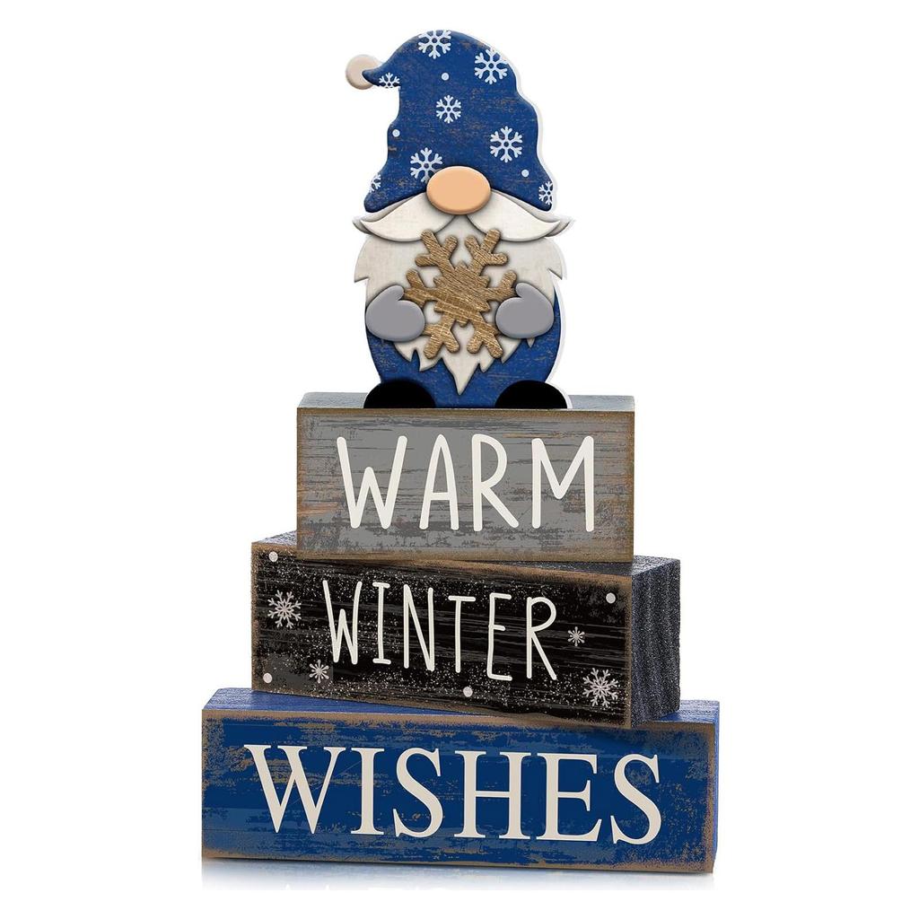 4Pcs Football Table Decorations Football Tiered Tray Decor Sport Game Centerpiece Sign Decorative Rugby Stack Block Gift for Fans Club Tailgate