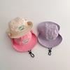 Kids Fisherman Cap Summer Quick Dry Breathable Foldable Panama Travel Hats Boys Girls Adjustable Big Brim Toddler Beach Hat