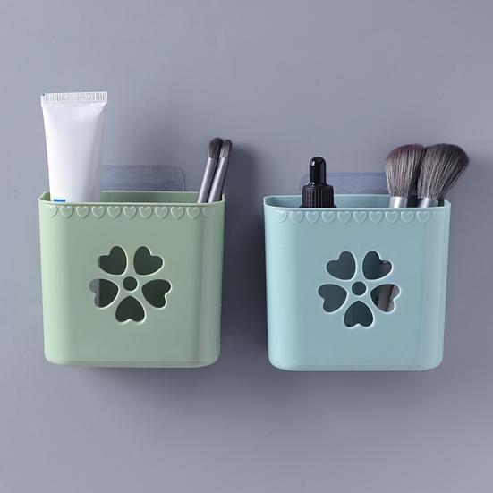 Save Space Long Lasting Practical Large Capacity Toothpaste Storage Box Bathroom Organizer Rack Toothbrush Holder