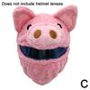 Motorcycle Helmet Covers Suitable For Most Full Face Helmets, Decorative Animal Plush Motorbike Helmet Cover For Fun Rides L5s9