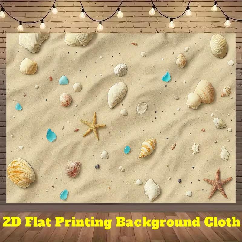 2D Hippie Peace Love Backdrop, Vibrant Colorful Swirl Background for 70s Themed Party