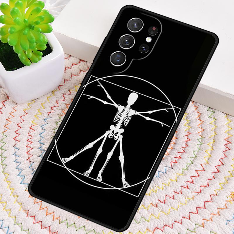 Жуткий чехол-скелет из ТПУ для Samsung Galaxy note 10 pro S26 S25 S24 S23 S22 Ultra Plus S21 FE S20 Ударопрочный чехол