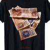 Retro 80s 90s Food Stamp Gangster T Shirt Vintage Freebie Design Soft Breatha Vintage Streetwear Fashion Versatile